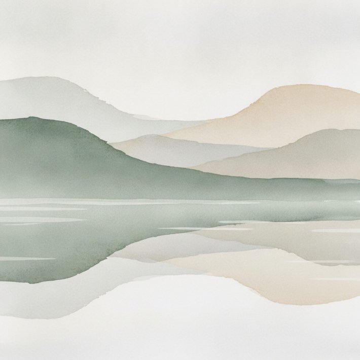 4151-japandi-Zen Mountainscape Canvas-web-vierkant-001
