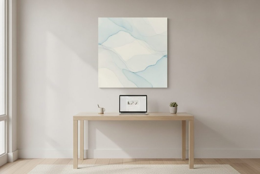4154-japandi-Ocean Flow Abstract-mockup-vierkant-003