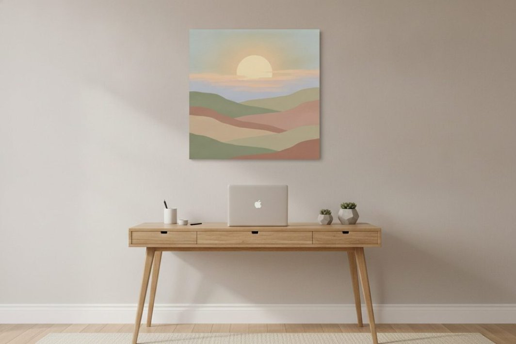 4159-vintage-Serene Horizon Abstract-mockup-vierkant-003