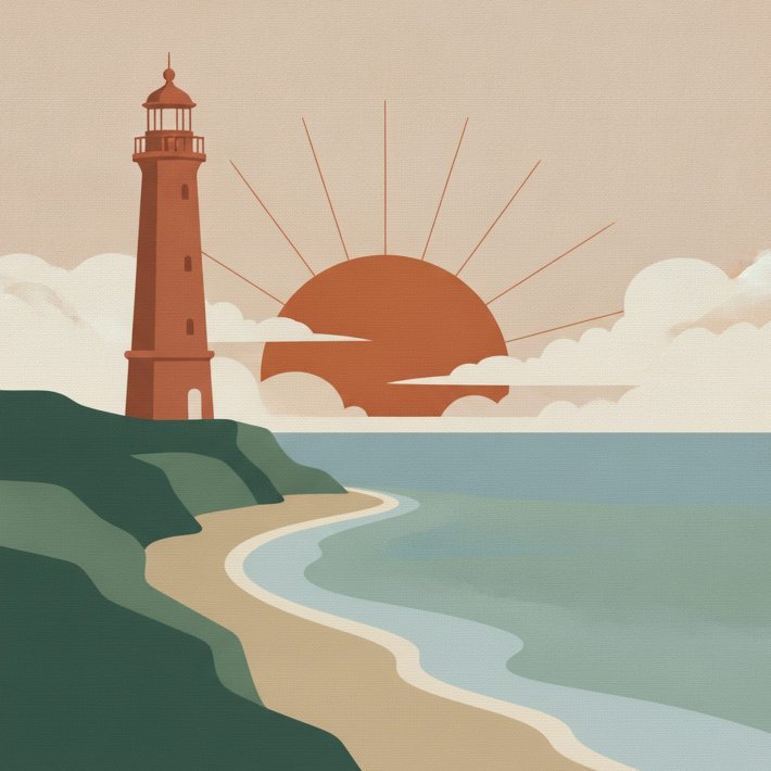 4160-vintage-Retro Coastal Beacon-web-vierkant-001