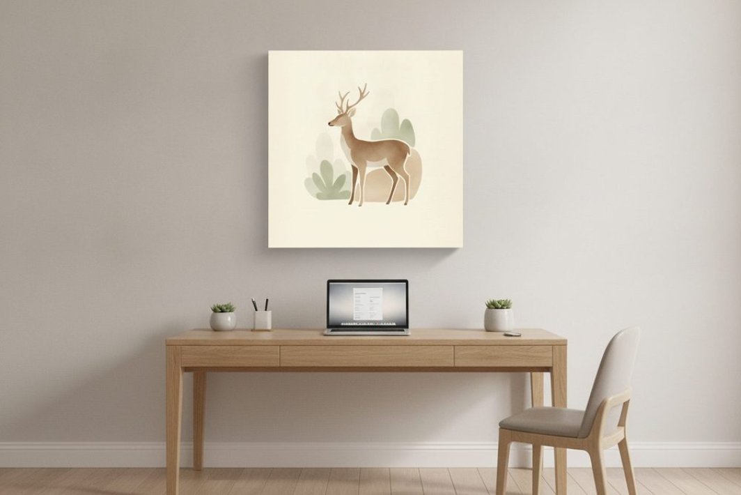 4163-vintage-Vintage Wildlife Profile-mockup-vierkant-003